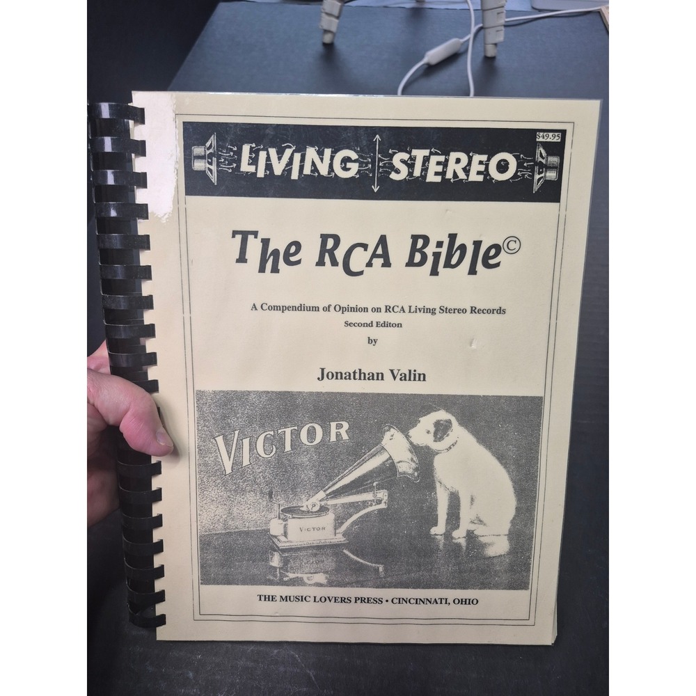The RCA Bible Living Stereo Records Compendium Jonathan Valin 2nd Edition Book